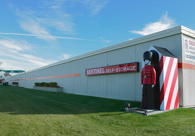 Storage Units at Sentinel Self Storage - Calgary North - 2135 Pegasus Road NE, Calgary, AB